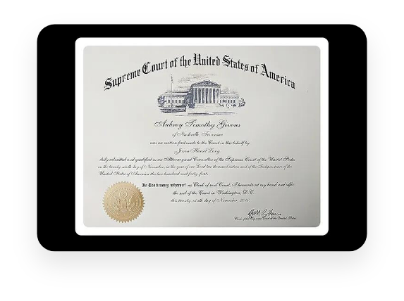 Supreme Court of the United State of America