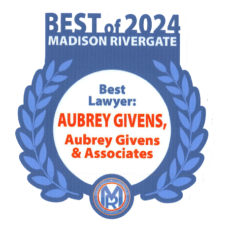 Best of 2024 Madison Rivergate | Best Lawyer: Aubrey Givens